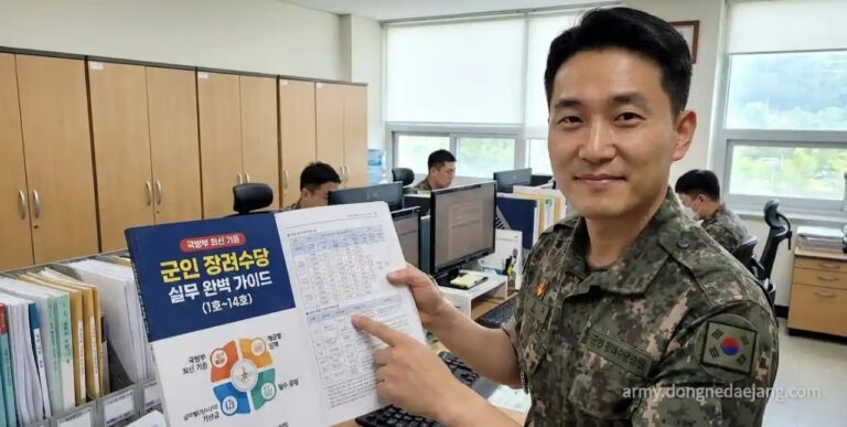 2026 군인 특수업무수당 중 군인 등의 장려수당(1호~14호) 지급대상 및 지급액과 세부사항 완벽 정리