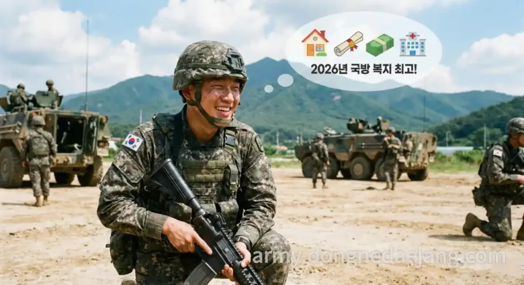 2026년 군인 봉급·연금 및 국방부 공통 복지 혜택 총정리(최신판) 대표 이미지