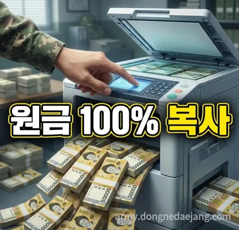 2026 장기간부 도약적금 가입 방법 및 혜택 총정리(원금100%매칭)
