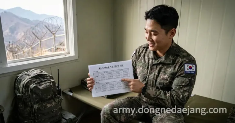 2026 군인 특수지근무수당 갑·을 지역 지급액 및 가산금 핵심 완벽 정리